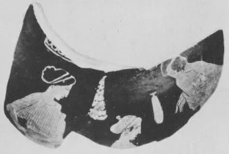 HYDRIA, FRAGMENT (ATHENIAN, RED-FIGURE)