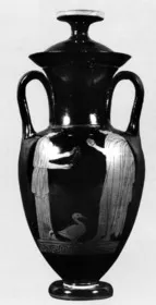 AMPHORA, NECK (ATHENIAN, RED-FIGURE)