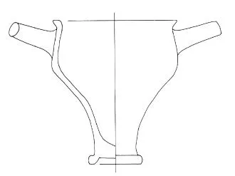SKYPHOS (ATHENIAN, BLACK GLAZE)