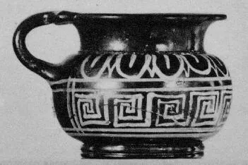 OINOCHOE (SOUTH ITALIAN, APULIAN, BLACK GLAZE)