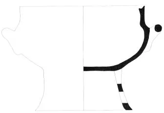 KRATER (ATHENIAN GEOMETRIC, SILHOUETTE)