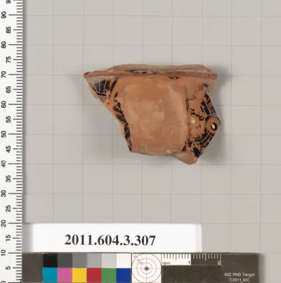 Terracotta fragment of a neck-amphora (jar)