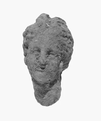 Head with Melon Coiffure