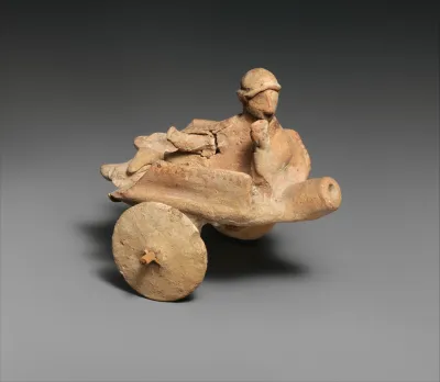 Terracotta model of a "cart"