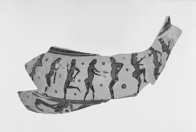 Corinthian Column Krater Fragment