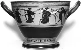 SKYPHOS (ATHENIAN, BLACK-FIGURE)