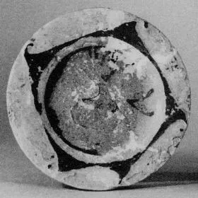 PLATE, STEMMED (ETRUSCAN, RED-FIGURE)