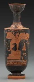 LEKYTHOS (ATHENIAN, RED-FIGURE)
