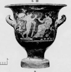 KRATER, BELL (SOUTH ITALIAN, APULIAN, RED-FIGURE)