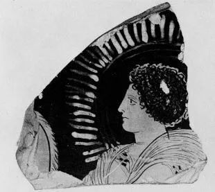 KRATER, FRAGMENT (SOUTH ITALIAN, APULIAN, RED-FIGURE)