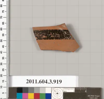 Terracotta fragment of a lekythos (oil flask)