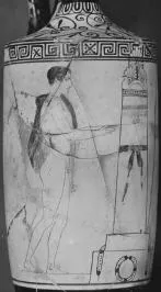 LEKYTHOS (ATHENIAN, RED-FIGURE)
