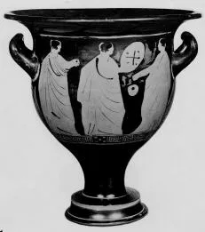 KRATER, BELL (ATHENIAN, RED-FIGURE)