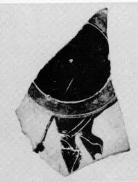 LEKYTHOS, FRAGMENT (ATHENIAN, BLACK-FIGURE)