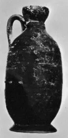LEKYTHOS (ATHENIAN, BLACK GLAZE)