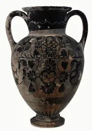 AMPHORA, NECK (ATHENIAN, BLACK-FIGURE)