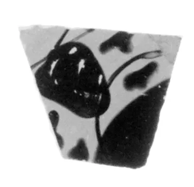 Attic Black-Figure Eye Cup Fragment