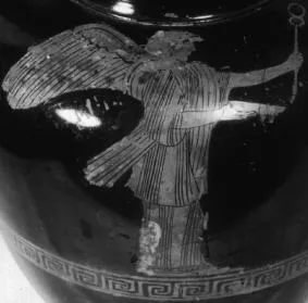 AMPHORA, NECK (ATHENIAN, RED-FIGURE)