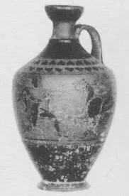LEKYTHOS (ATHENIAN, BLACK-FIGURE)