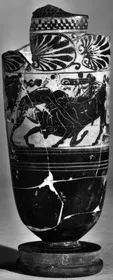 LEKYTHOS (ATHENIAN, BLACK-FIGURE)
