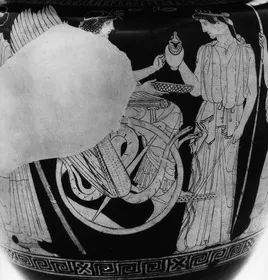 KRATER, VOLUTE (ATHENIAN, RED-FIGURE)