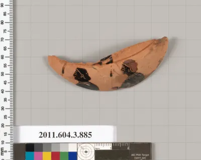Terracotta fragment of a lekythos (oil flask)