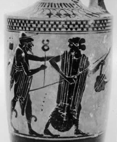 LEKYTHOS (ATHENIAN, BLACK-FIGURE)