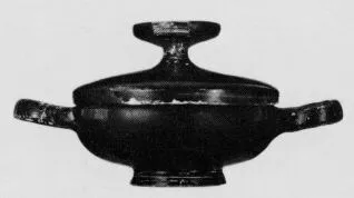 LEKANIS (ROMAN PROVINCIAL, BLACK GLAZE)