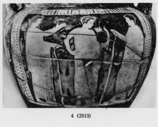 KRATER, COLUMN (ATHENIAN, RED-FIGURE)