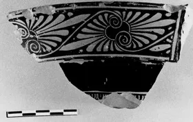KRATER, COLUMN, FRAGMENT (ATHENIAN, RED-FIGURE)