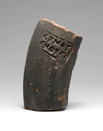 Terracotta mortarium fragment