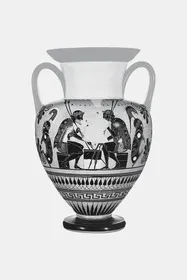 AMPHORA, NECK (ATHENIAN, BLACK-FIGURE)