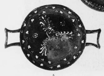 CUP (SOUTH ITALIAN, GNATHIAN, BLACK GLAZE)