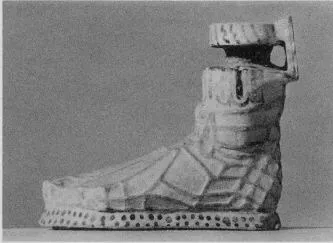 FIGURE VASE (EAST GREEK)