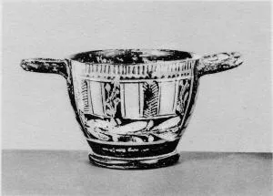 SKYPHOS (ATHENIAN, RED-FIGURE)