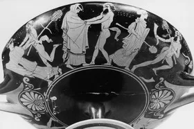 CUP B (ATHENIAN, RED-FIGURE)