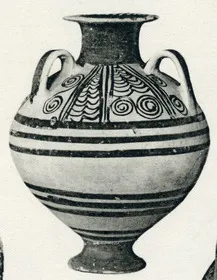 STIRRUP JAR (MYCENEAN)