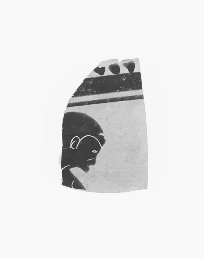 Attic Black-Figure Skyphos Fragment