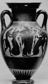 AMPHORA, BELLY, TYPE B (ATHENIAN, BLACK-FIGURE)