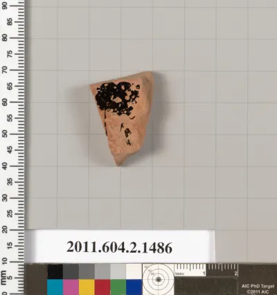 Terracotta fragment of a skyphos (deep drinking cup)