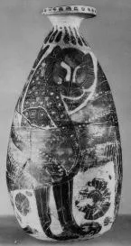 ALABASTRON (CORINTHIAN, BLACK-FIGURE)