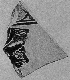 OLPE, FRAGMENT (ATHENIAN, BLACK-FIGURE)