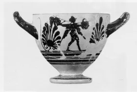 SKYPHOS (ATHENIAN, BLACK-FIGURE)