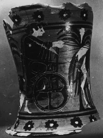 STAND (ATHENIAN, BLACK-FIGURE)