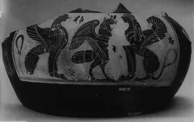 KRATER, FRAGMENT (ATHENIAN, BLACK-FIGURE)