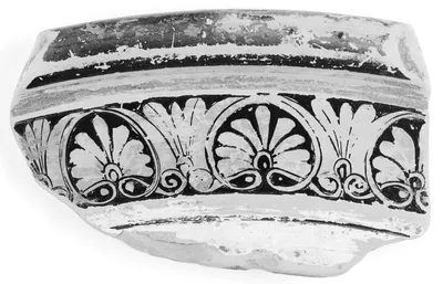Attic White-Ground Calyx Krater Fragment