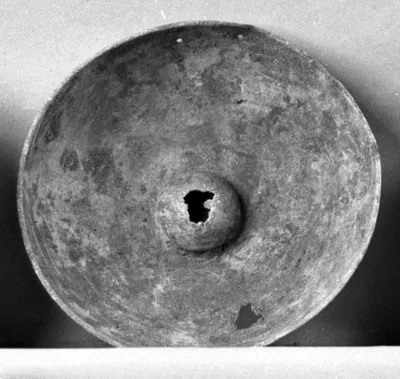 Omphalosschale (Omphalos angebrochen)