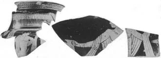 KRATER, COLUMN, FRAGMENTS (ATHENIAN, RED-FIGURE)
