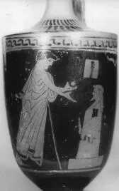 LEKYTHOS (ATHENIAN, RED-FIGURE)
