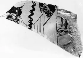 LEBES, FRAGMENT (ATHENIAN, RED-FIGURE)
